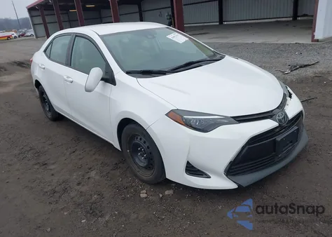 2018 Toyota Corolla Le из США, поврежденный, VIN 2T1BURHE4JC004478